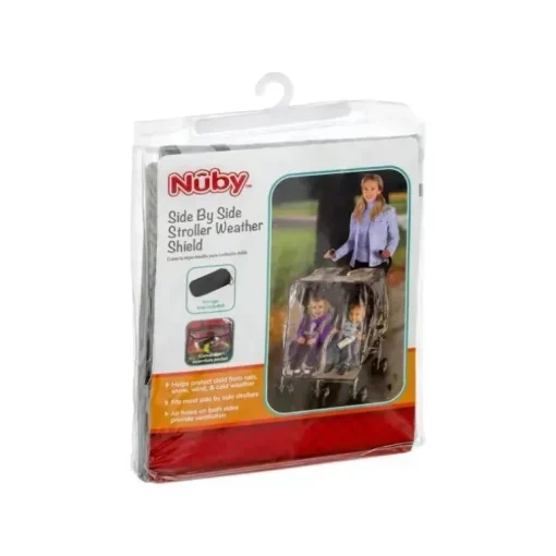Nuby - Weather Shield se encaixa na maioria dos carrinhos lado a lado