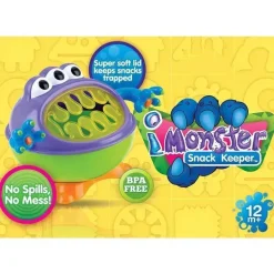 Nuby Imonster Snack Keeper, Multicolorido