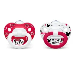 Nuk - Chupeta 2 Pk Tamanho 1 Disney Girl