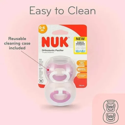Nuk - Chupeta 2 Pk Tamanho 1 Disney Girl