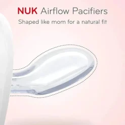 Nuk - Chupeta Airflow Glow In Dark, Girl, Tamanho 1