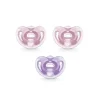 Nuk - Chupeta Comfy Duet, Tamanho 1, Menina, 2Pk