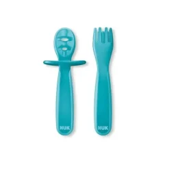 Nuk - Colher e Garfo Pretensil 2Pk