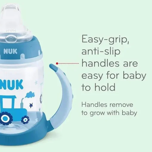 Nuk - Copo de Aprendizagem que Brilha no Escuro 5 Oz 1 Pk