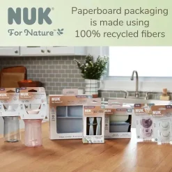 NUK - Copo de palha com peso Nature Everlast