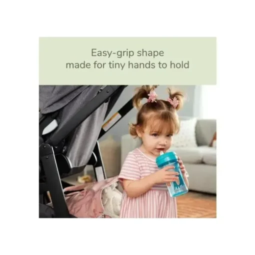 NUK - copo EasyStraw de 10 onças, azul-petróleo