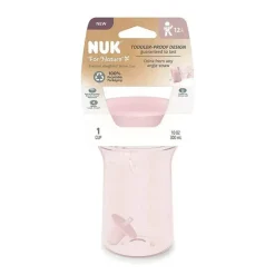 NUK - For Nature Everlast Weighted Straw Cup, 10 Oz