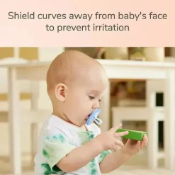 NUK - For Nature 2Pk Boy Silicone Chupeta 2 em 1, 0/12M