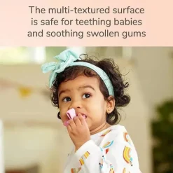 NUK - For Nature 2Pk Chupeta de Silicone para Meninas 2 em 1, 0/12M
