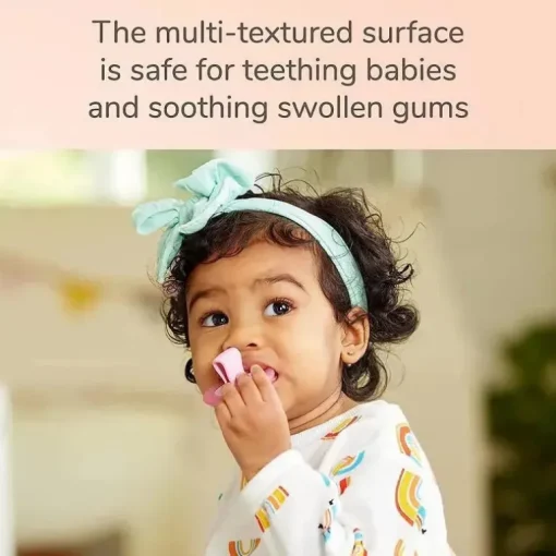 NUK - For Nature 2Pk Chupeta de Silicone para Meninas 2 em 1, 0/12M