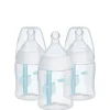 Nuk - mamadeira anticólica Smooth Flow Pro, 5 onças, 3 unidades
