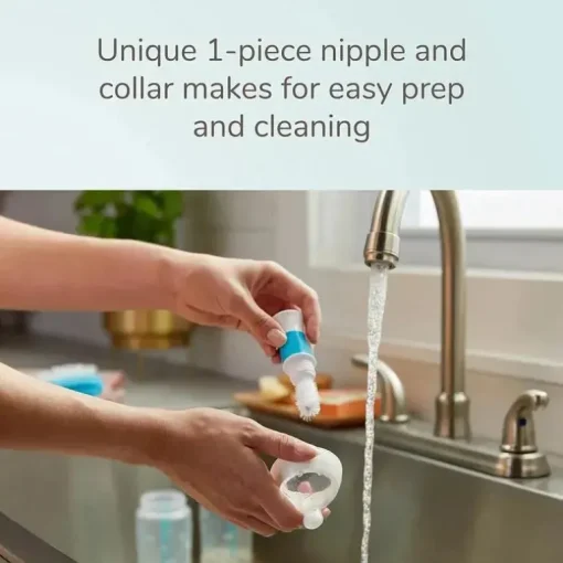Nuk - mamadeira anticólica Smooth Flow Pro, 5 onças, 1 unidade