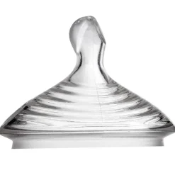 Nuk - Mamilos para garrafa de fluxo lento simplesmente naturais, pacote com 2