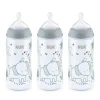 Nuk - 10Oz 3Pk Boy Garrafa de fluxo suave Woodland