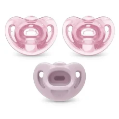 Nuk - Pacifier 3Pk Sz1 Comfy. Girl
