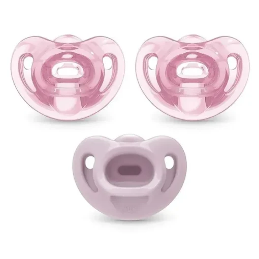 Nuk - Pacifier 3Pk Sz1 Comfy. Girl