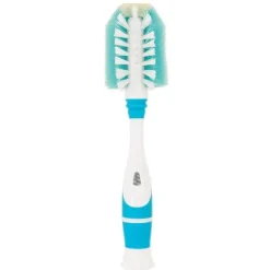 Nuk - Pincel para garrafas de tripla ação, azul/branco