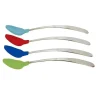 Nuk - 4Pk First Essentials Colher Infantil Soft Bite, Ponta de Silicone