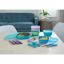 Nuk - placas de sucção e tampa, cores sortidas, pacote com 2, mais de 6 meses, azul e verde