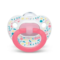 Nuk Chupeta Tamanho Sortido 6-18 Meses Valor 3 Pacote Rosa