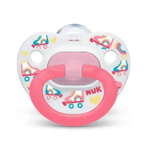 Nuk Chupeta Tamanho Sortido 6-18 Meses Valor 3 Pacote Rosa