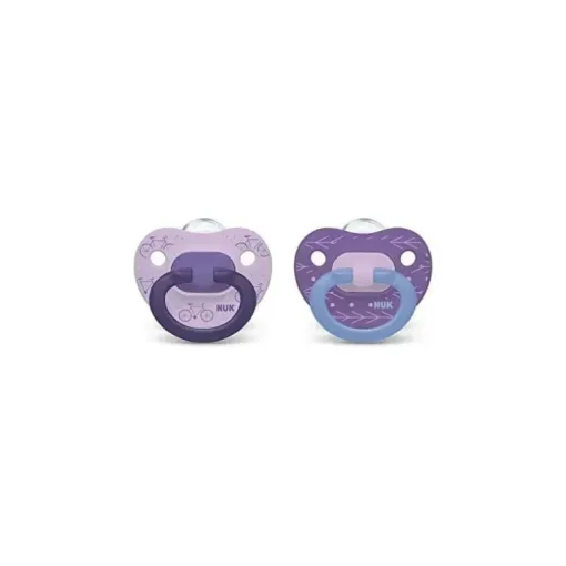 Nuk Chupetas Ortodôntica Fashion Girl 2 Pacote