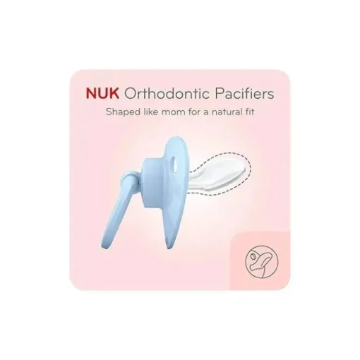 Nuk Chupetas Ortodôntica Fashion Girl 2 Pacote