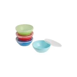 Nuk First Essentials Bunch-A-Bowls, Cores Sortidas 4-Pack