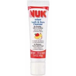 Nuk Grins & Giggles Fluoride-Free Tooth & Gum Cleanser, 1.4 oz.