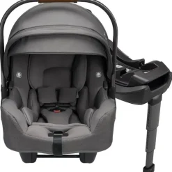 Nuna - Assento Infantil Pipa Rx e Base RELX, Granito