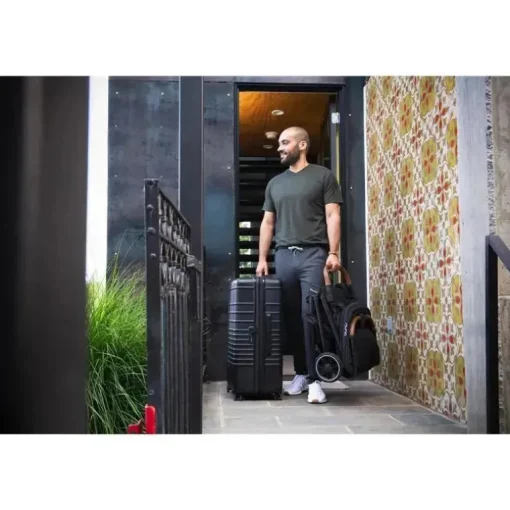 Nuna - Carrinho Trvl Com Bolsa De Viagem Caviar
