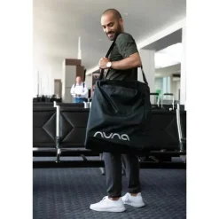 Nuna - Carrinho Trvl Com Bolsa De Viagem Caviar