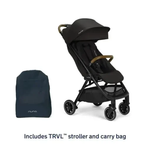 Nuna - Carrinho Trvl Com Bolsa De Viagem Caviar