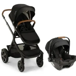 Nuna - Demi Next + PIPA Urbn Travel System Caviar