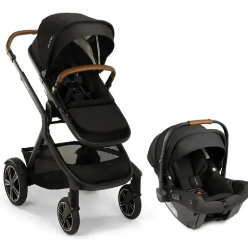 Nuna - Demi Next + PIPA Urbn Travel System Caviar