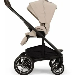 Nuna - Mixx Next Carrinho de Bebê com Fivela Magnética, Biscotti