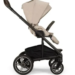 Nuna - Mixx Next Carrinho de Bebê com Fivela Magnética, Biscotti