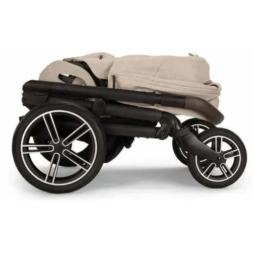 Nuna - Mixx Next Carrinho de Bebê com Fivela Magnética, Biscotti