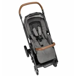 Nuna - MIXX Next com fivela magnética + conjunto de cadeirinha infantil Pipa RX, granito