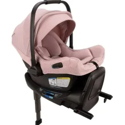 Nuna - PIPA Aire RX Cadeirinha de bebê + PIPA RELX Base com perna de carga, Thistle