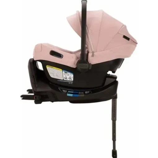 Nuna - PIPA Aire RX Cadeirinha de bebê + PIPA RELX Base com perna de carga, Thistle
