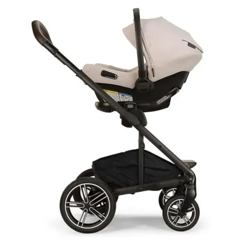 Nuna - Pipa Aire Rx Cadeirinha de carro infantil e base Relx, Biscotti