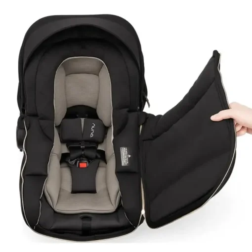 Nuna - Pipa Series Winter Footmuff Caviar
