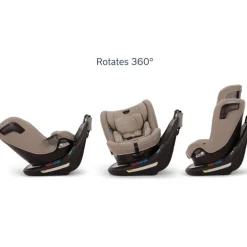 Nuna - Revv Rotating Convertible Car Seat, Cedar