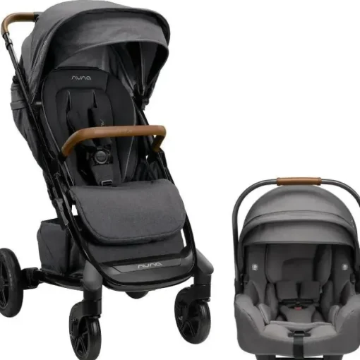 Nuna - Tavo Next Travel System com assento de carro PIPA RX, granito