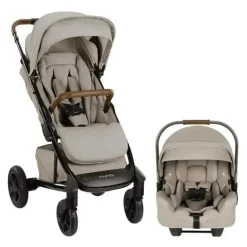 Nuna - Travel System Tavo Next Carrinho + Pipa Rx Assento Automóvel Infantil Hazelwood