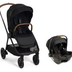 Nuna - TRIV Next + PIPA Urbn Travel System, Caviar