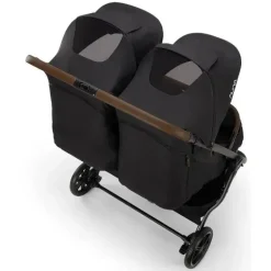 Nuna - Trvl Carrinho Duplo, Caviar
