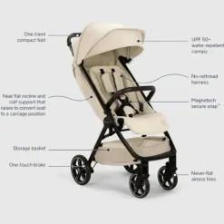 Nuna - TRVL LX Stroller BMW Special Edition, Mica