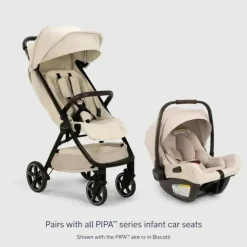 Nuna - TRVL LX Stroller BMW Special Edition, Mica